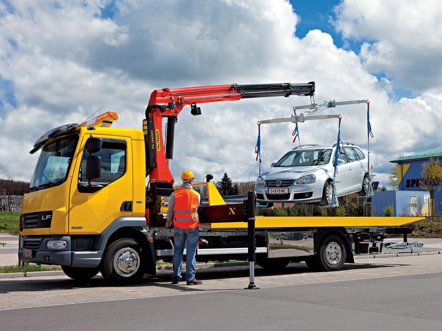  DAF LF45 4x2 FA Day Cab Crane 2006 года  (фото 1 из 2)